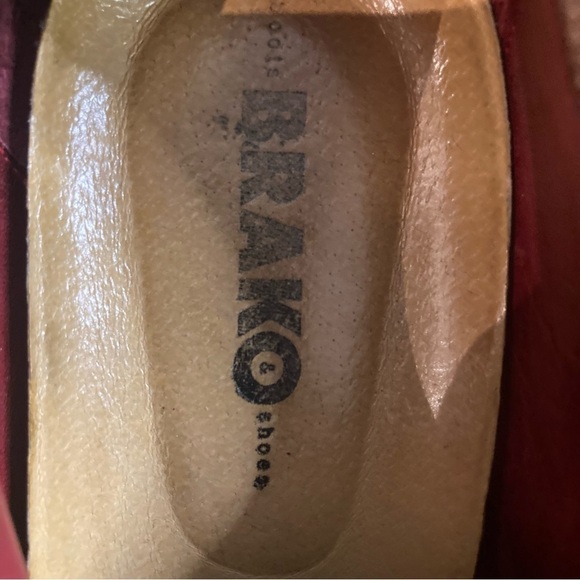 BRAKO SHOES Sz 40 Colour Block Brogue Oxfords Wingtip Lace  Up Leather Shoes - Picture 4 of 8